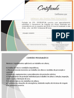Certificado - NR35 Jeferson Dos Santos Reis Gonçalves