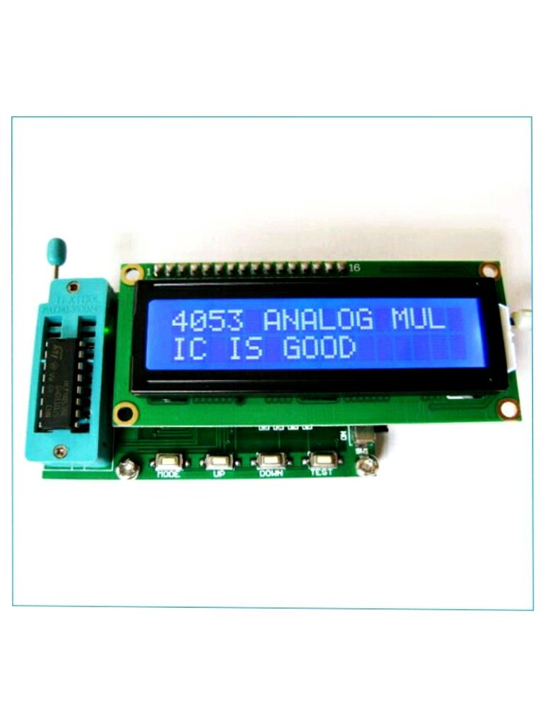 Tes200 Ic Tester | PDF