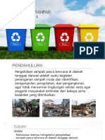 Pengelolaan Sampah Pasca Bencana