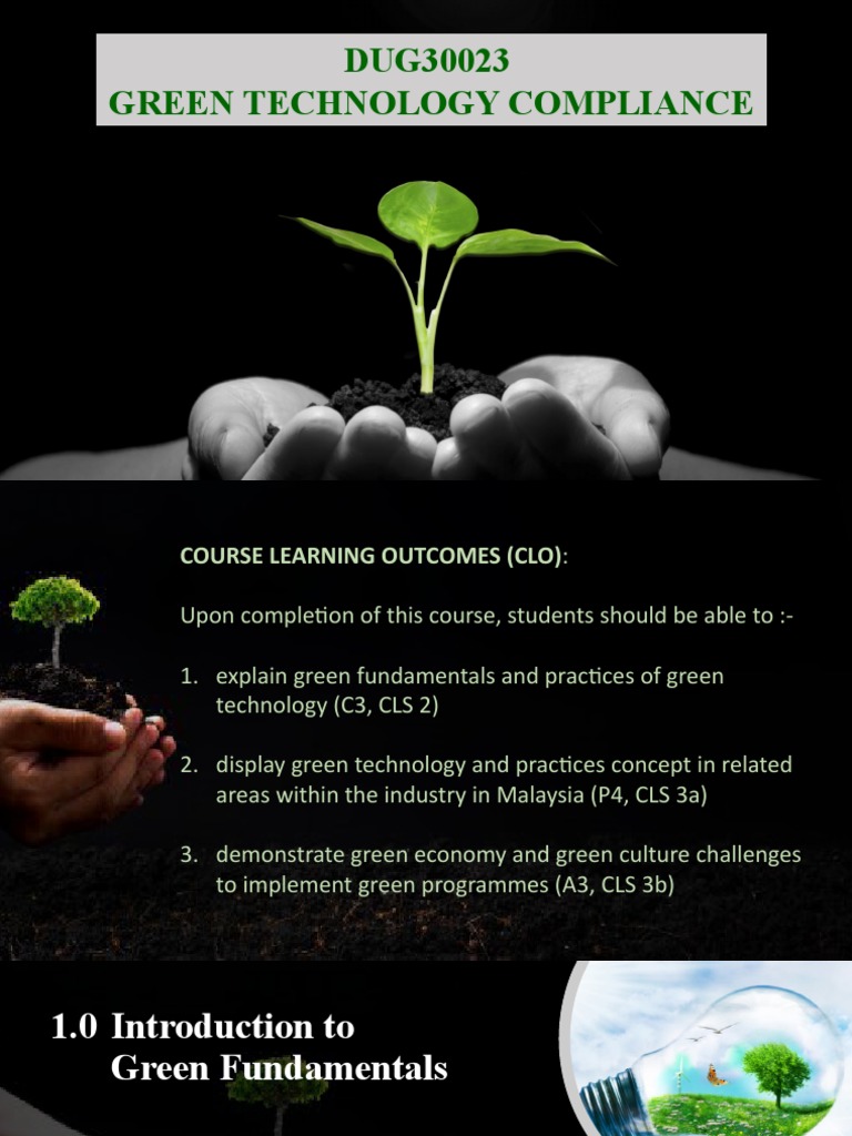 Topic 1.0 - Introduction | PDF | Sustainability | Green Politics