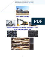 Business Plan Industrial Plant Ger