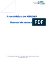 Manual de Acesso Ao Portal Precatorios Do FUNDEF