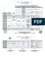 Horario Sem B 2°A