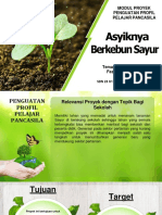 (Fase B) - Kearifan Lokal - Berkebun Sayur