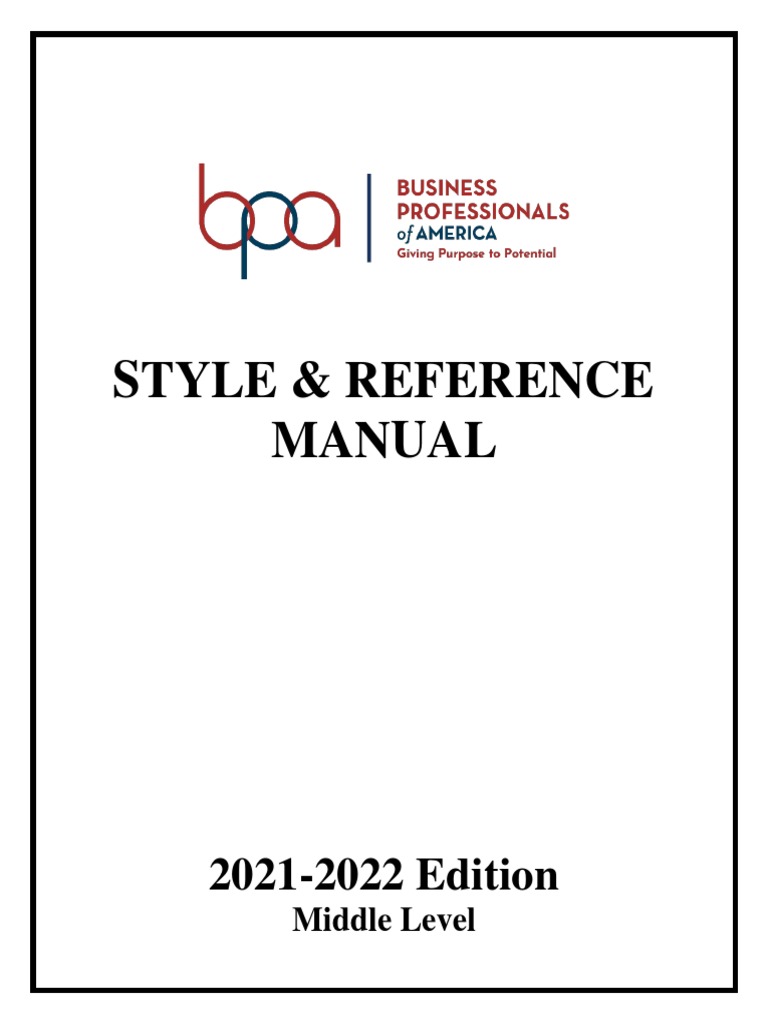 2021-2022 ML Style - Reference Manual - Release v1.0 | PDF | Computers