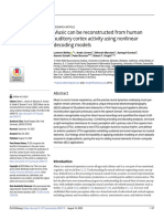 Music Can Be Reconstructed From Human Auditory Cortex Activity Using Nonlinear Decoding Models