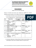 Pengumuman Uji Kesehatan Simama 2023-2024-1