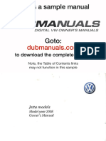 2008 Volkswagen Jetta English Sample