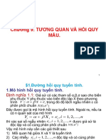 Chương 9 Tương quan và hồi quy mẫu