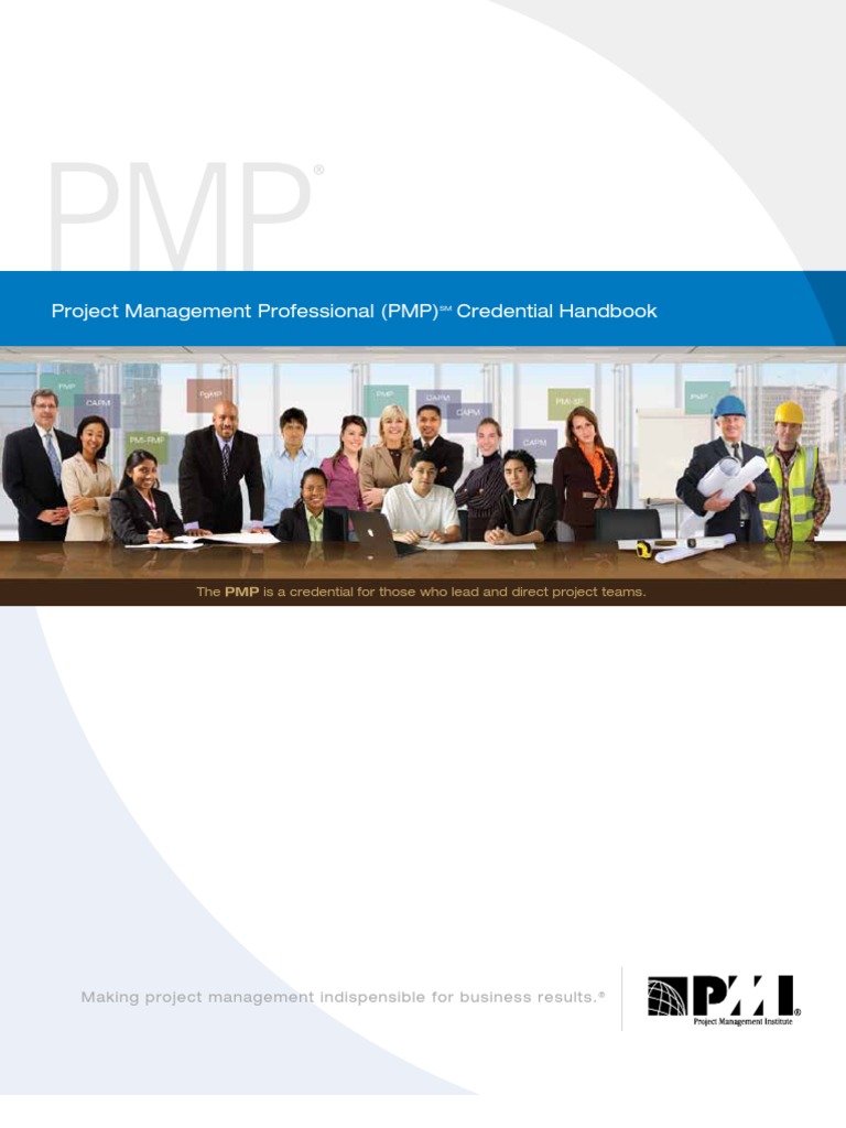Project Management Professional (PMP) Credential Handbook | PDF ...