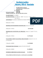 Calculo de Prestaciones Soc. Esio Bolivar