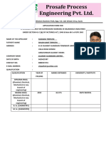 Application Form For Supervisor - SubhashTripathi