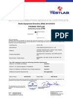 BAOFENG GT-3WP CE Certificate 18-211184