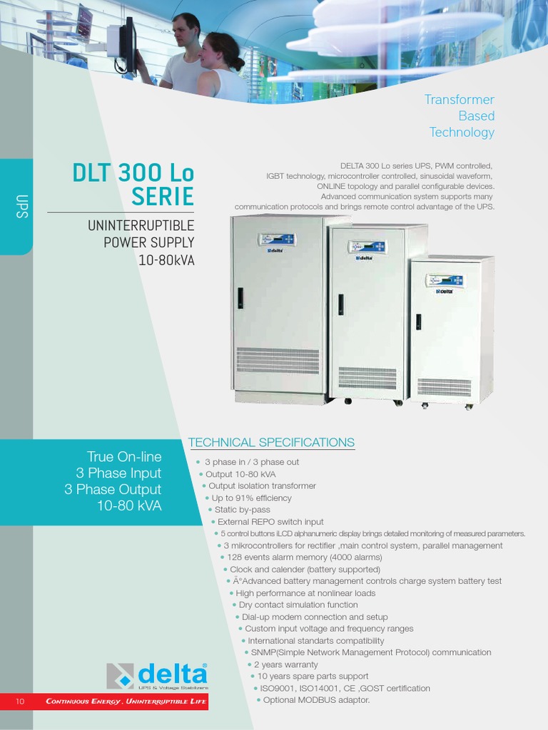 DLT 300 Lo Series | PDF | Phase (Waves) | Power Supply