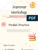 Grammar Workshop XL by Slidesgo