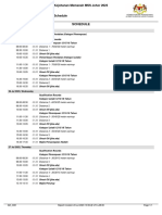 Jadual Memanah MSSJ 2023.