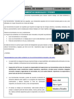 Charla Integral SSIMA 398 - Herramientas Manuales y Poder