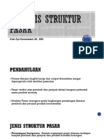 Analisis Struktur Pasar