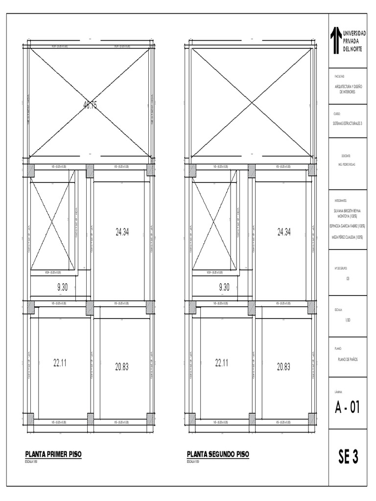 Planos Grupo 4 | PDF
