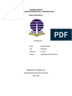 Laporan Praktik Pembelajaran Terpadu Di SD - Pdgk4205.410014