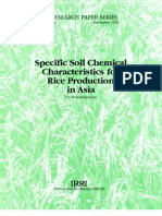 IRPS 2 Specific Soil Chemical Characteristics for Rice Production in Asia