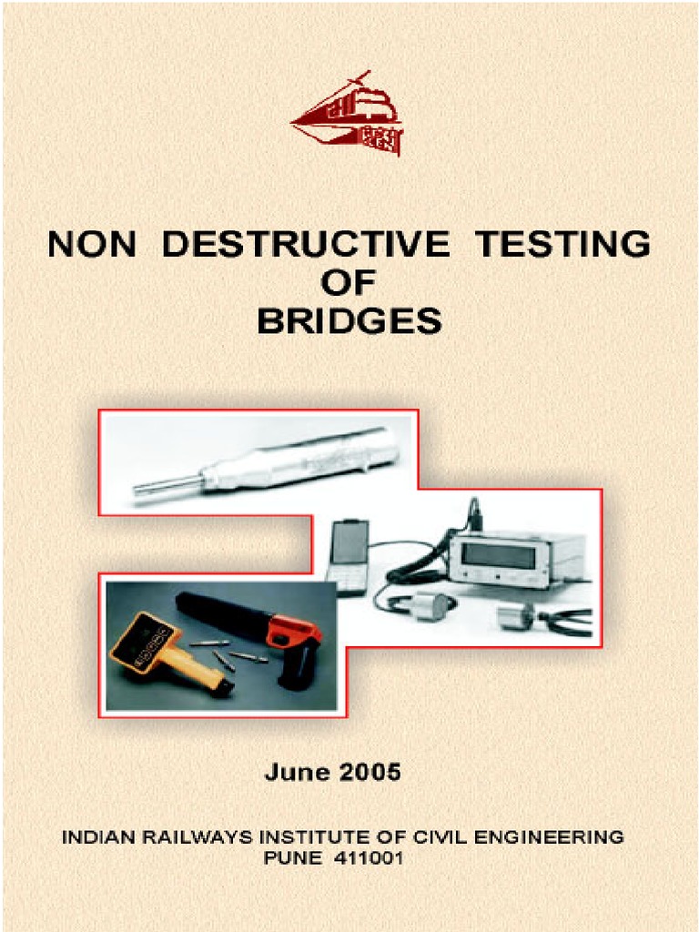 Non-Destructive Testing of Bridges | PDF | Nondestructive Testing ...