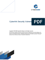 Cyberark Security Vulinerability Policy