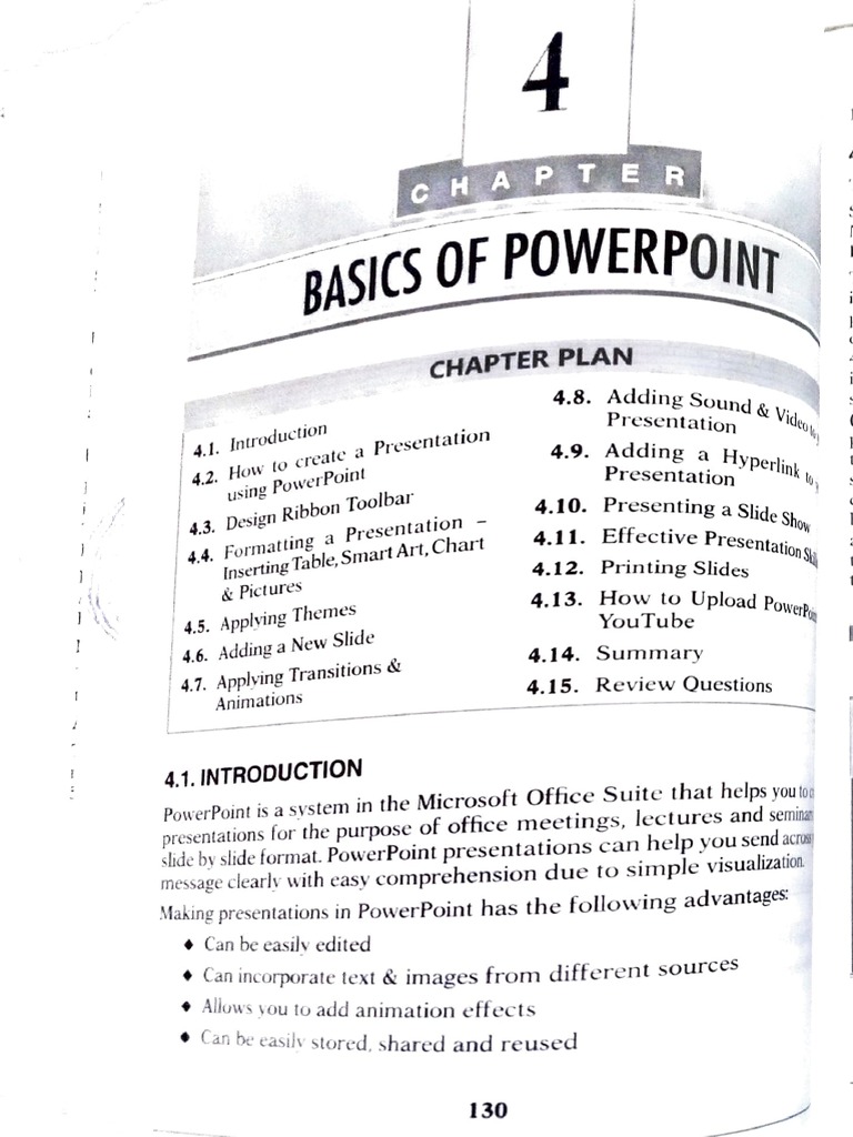 Basics of Powerpom: Chap T Er | PDF