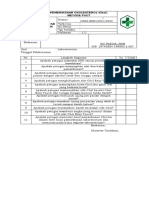 Daftar Tilik PX Chol POCT