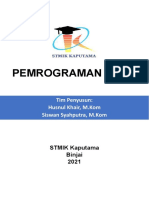 Modul Pemrograman Web I