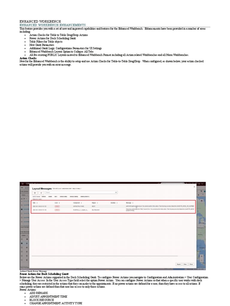 Enhanced Workbench for Admins | PDF