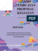 Cara Penyusunan Proposal P5