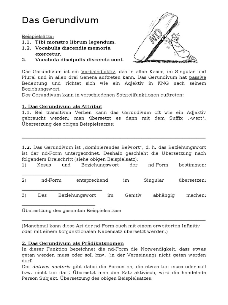 Gerundivum (1) | PDF