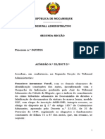 Acórdão N.º 32-2017 - Processo N.º 34-2016 - Francisco Assumane Yarafi