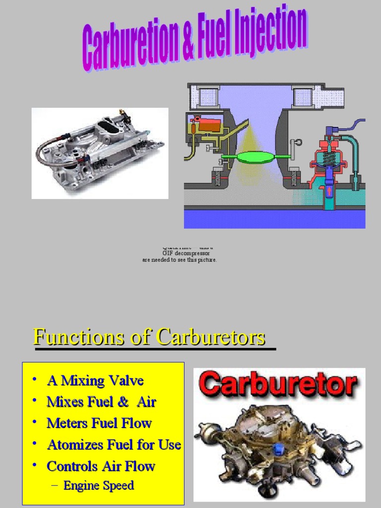 Carb. Fuel Injection PDF