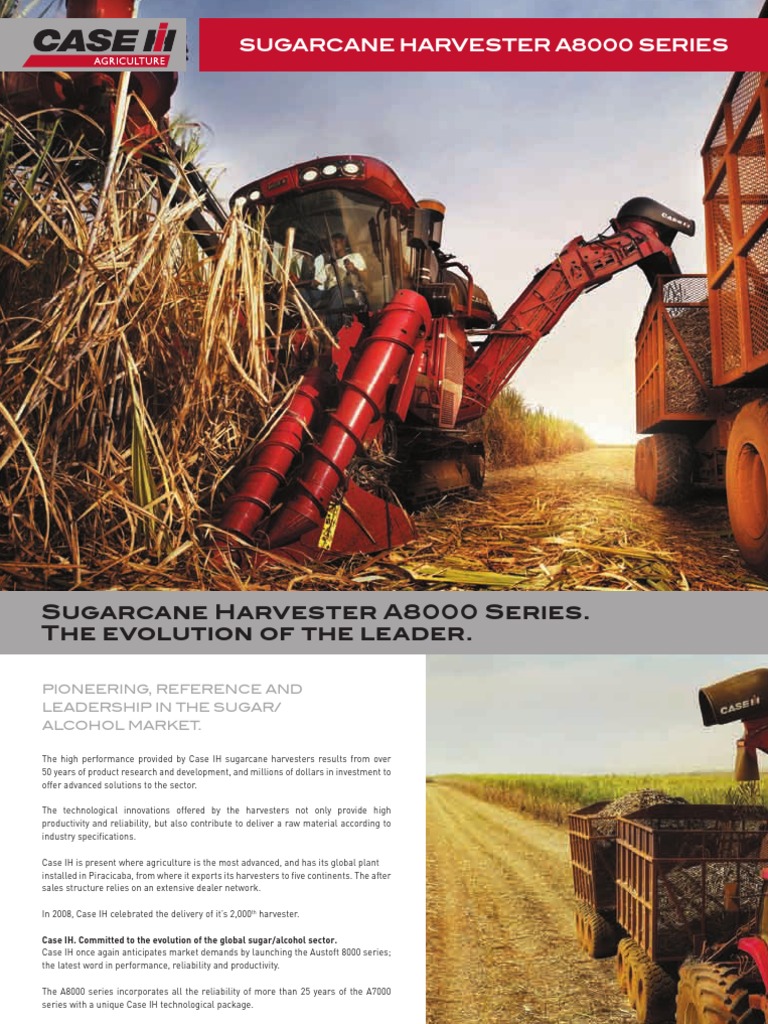A8000 Harvester Brousur 2010 | PDF