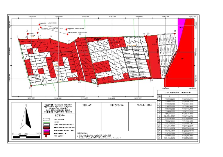 Contoh Peta Kelompok Tani | PDF