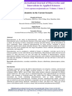 Phytochemistry in The Current Scenario