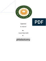 Phlebotomy: Supervisor