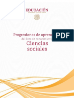 Progresiones de Aprendizaje - Ciencias Sociales1