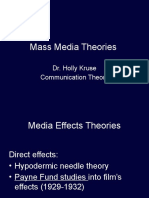 Comm Theory Mass Media