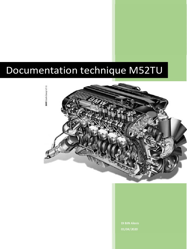 Documentation Technique M52TU | PDF