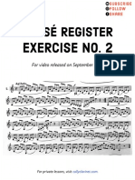 Klose Register Exercise No. 2