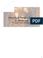 Historical Perspectives in Medicine - On Vaccination