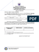 Deed of Donation and Deed of Acceptance