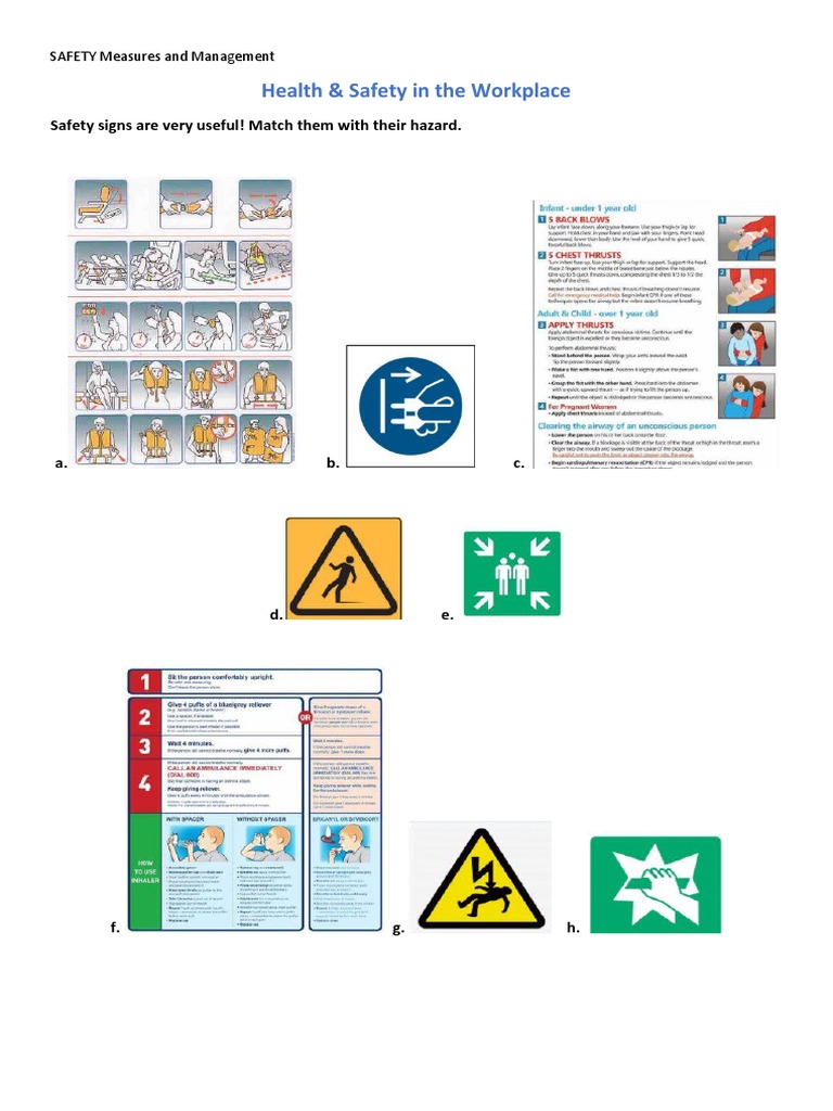 Safety Signs PDF
