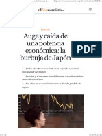 Auge y Caída de Una Potencia Económica La Burbuja de Japón