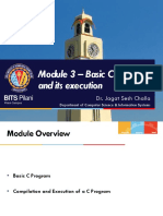 Module 3 - Basic C Program Its Execution