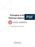 Principles of The Taubman Approach - Robert Durso - Tonebase Workbook 04.18.23