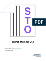 Simple Take-Off - 1.0 Tutorials For Quantity Surveyors